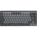 Logitech MX Mini Mechanical keyboard Office RF Wireless + Bluetooth QWERTY US International Graphite, Grey