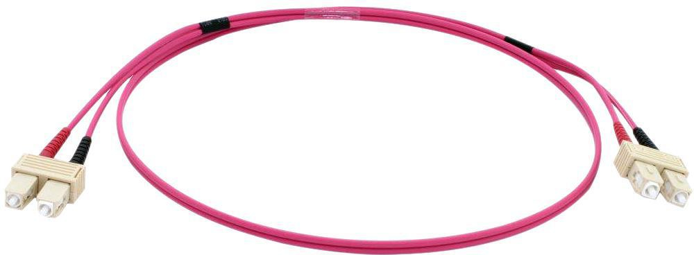 Microconnect FIB112003-4 fibre optic cable 3 m ST OM4 Green