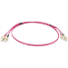 Microconnect FIB112003-4 fibre optic cable 3 m ST OM4 Green