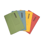 CTS Wholesale Half Flap Document Wallet Pack of 50 - Assorted