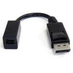 StarTech.com DP2MDPMF6IN DisplayPort cable 5.98" (0.152 m) Mini DisplayPort Black