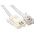 Cables Direct BT - RJ11 10m White