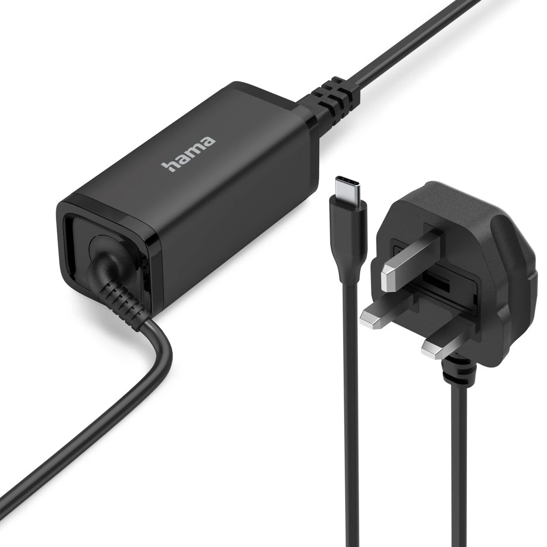 Hama 73200023 power adapter/inverter Indoor 65 W Black