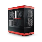 HYTE Y40 Midi Tower Black, Red