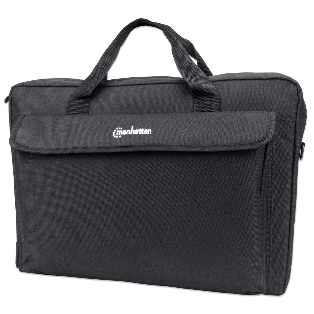 Image of Manhattan London Laptop Bag 17.3", Top Loader, Black, LOW COST,...