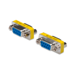 Digitus AK-610506-000-I tussenstuk voor kabels D-Sub Geel