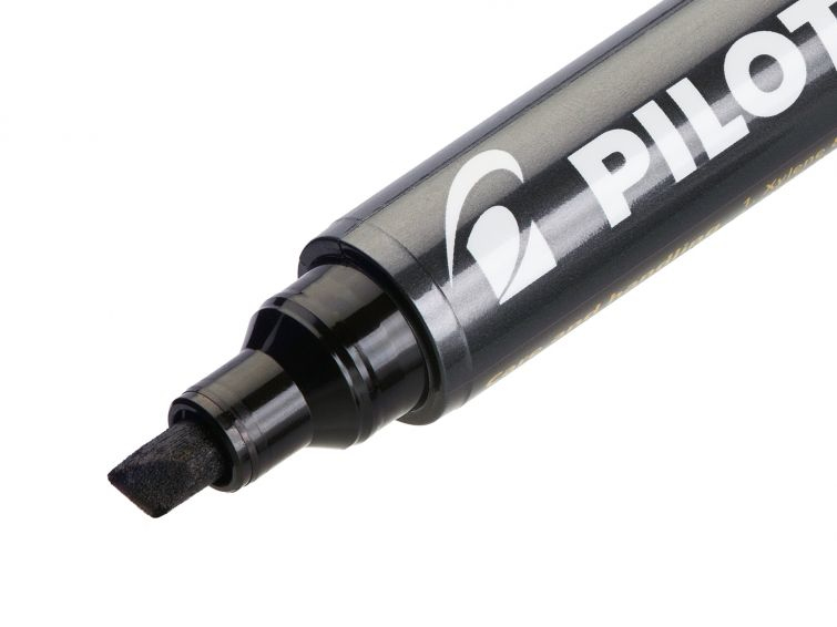 Pilot 400 permanent marker Chisel tip Black 20 pc(s)