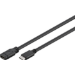Microconnect USB3.1CC2EX USB cable USB 3.2 Gen 1 (3.1 Gen 1) 2 m USB C Black