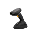 LevelOne Equip 351025 Wireless 1D Laser Barcode Scanner; Long Distance; with Stand