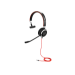 Jabra Evolve 40 Headset Wired Head-band Office/Call center Bluetooth Black, Red, Silver