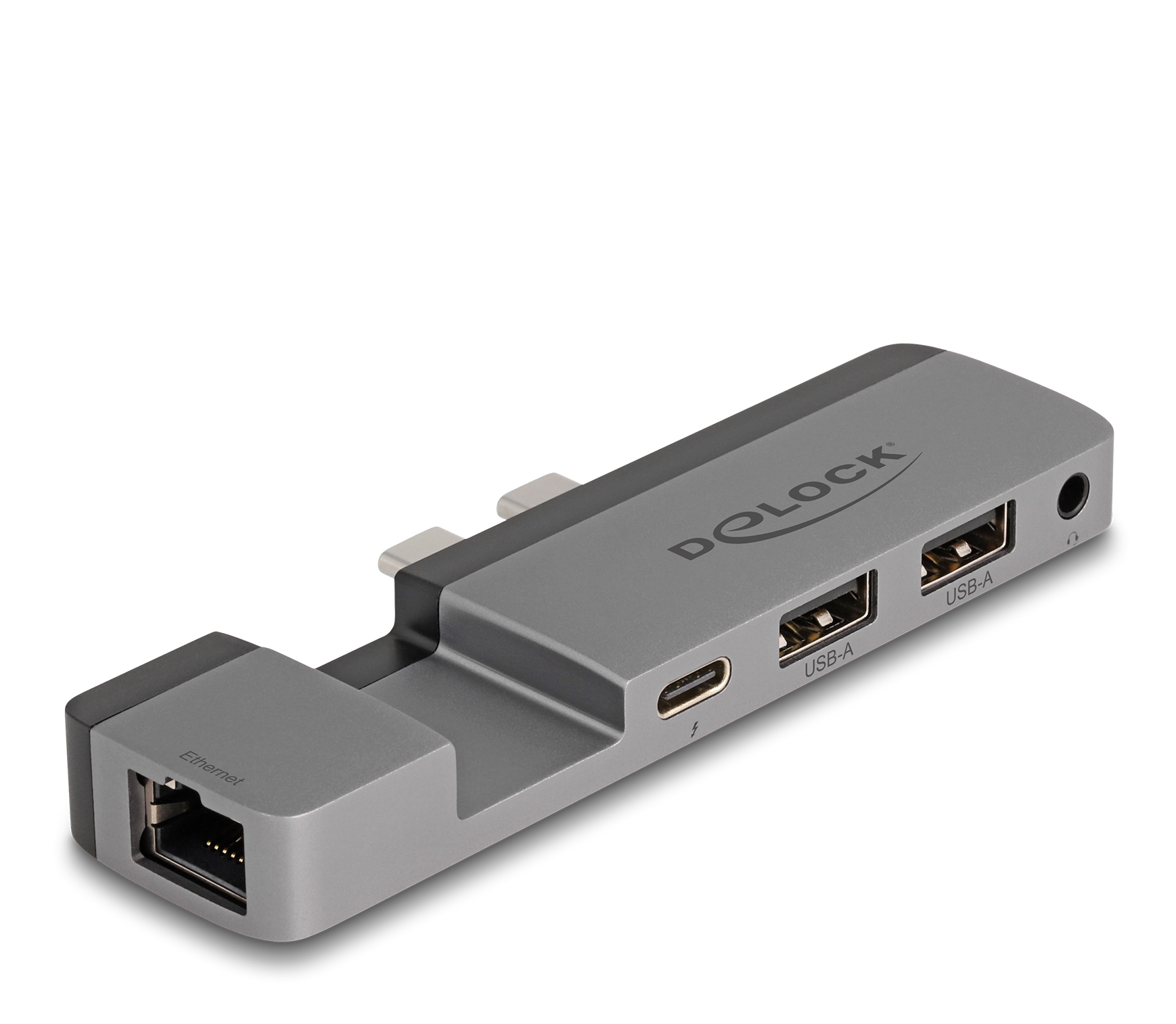 DeLOCK Docking Station for MacBook Pro / MacBook Air Thunderbolt 4 with 5K Resolution / 100 W PD / 10 Gbps Hub / LAN / Audio