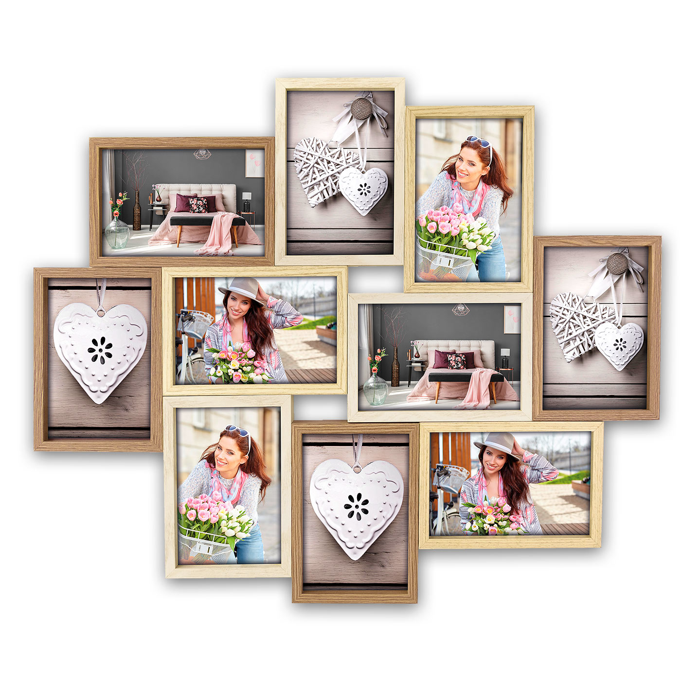 Image of ZEP Montreaux 10Q - Wood - Beige - Brown - White - Picture frame...