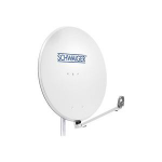Schwaiger SPI710.0 satelliet antenne Wit