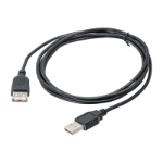 Akyga AK-USB-07 USB cable USB 2.0 1.8 m USB A Black