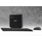 Acer Chromebox CXI3 i3-8130U mini PC 8th gen Intel® Core™ i3 8 GB DDR4-SDRAM 64 GB SSD Chrome OS Black