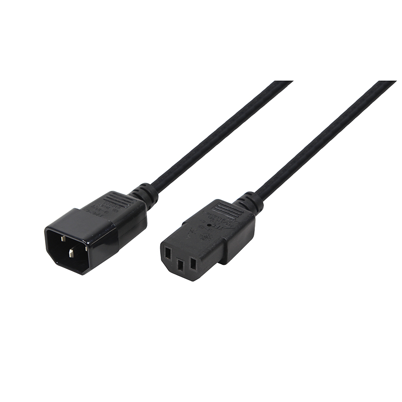 Image of LogiLink CP110 power cable Black 3 m C13 coupler C14 coupler