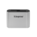 Kingston Technology Workflow SD Reader Black, Silver