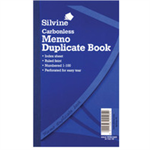 Silvine DUPL MEMO BOOK 701-T PK6