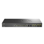 D-Link 8-port 10GBASE-T, 2-port SFP+ and 2-port 10GBASE-T/SFP+ combo Multi-Gigabit Smart Managed Switch