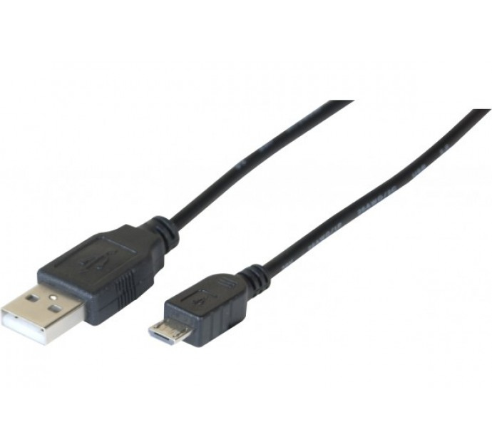 Image of Hypertec 149692-HY USB cable 2 m USB 2.0 USB A Micro-USB B Black