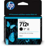 HP 712B 80-ml Black DesignJet ink cartridge 1 pc(s) Original High (XL) Yield