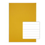 Rhino 13 x 9 Oversized Exercise Book 40 Page, Yellow, F12 (Pack of 100)
