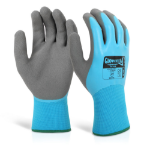 BEESWIFT Glovezilla Latex F / C Water Resistant Glove Blue M (Pack of 10)