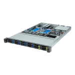 GIGABYTE R163-S32-AAB1 server barebone Intel C741 LGA 4677 (Socket E) Rack (1U)