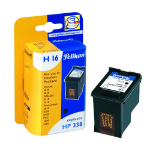Pelikan 351555/H16 Printhead cartridge black, 450 pages 11ml (replaces HP 338) for HP DeskJet 460/5740/9800/PSC 1510/PSC 2355