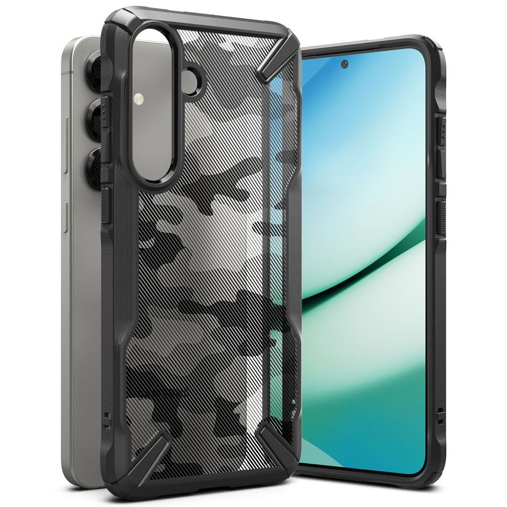 EU Product - Fusion X Case for Samsung Galaxy S25 Plus - Black Camo thumbnail