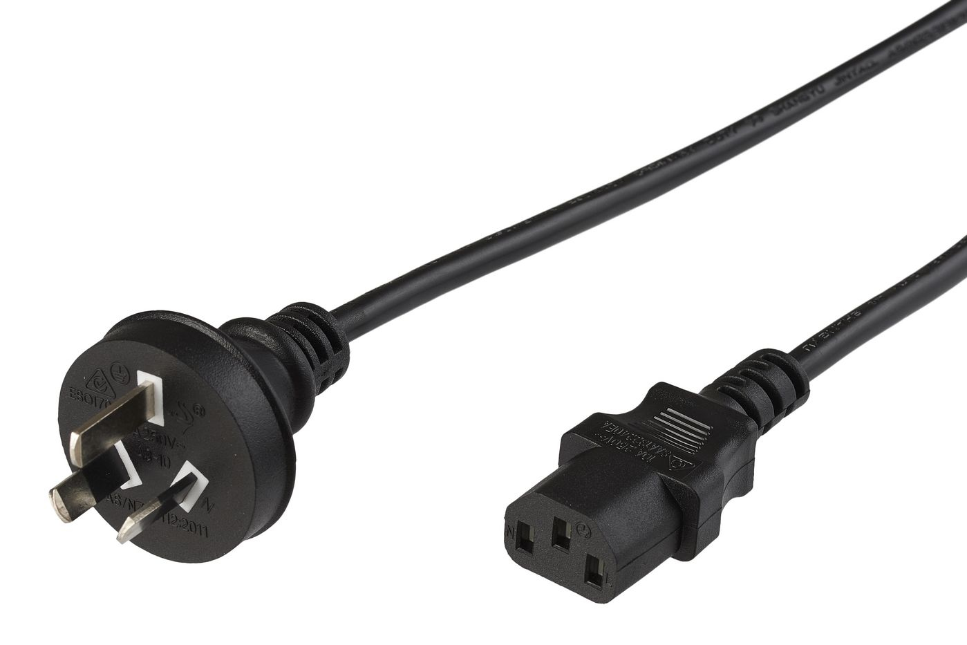 Microconnect Black Pe010418australia Power Cable 1.8 M Power Plug Type