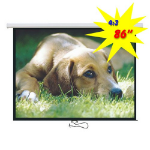 Brateck PSBC86 projection screen 2.18 m (86") 4:3