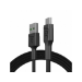 Green Cell KABGC20 USB cable 1.2 m USB 2.0 USB A Micro-USB B Black