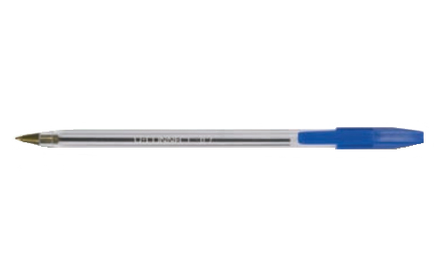 Q-CONNECT+KF34043+ballpoint+pen+Blue+Stick+ballpoint+pen+Medium+20+pc%28s%29