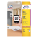 Avery L7121-25 self-adhesive label Square Permanent White 500 pc(s)