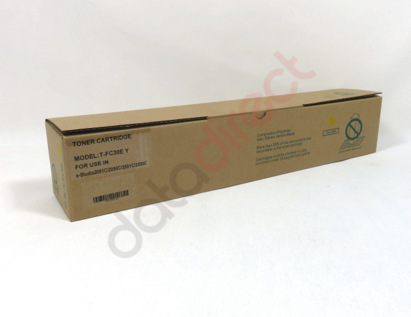 Image of Toshiba 2050 Toner Yellow Compat 6Aj00000095 6Aj00000207 T-FC30EY