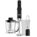 Black & Decker BXHBA1501E Immersion blender 1500 W Black, Transparent