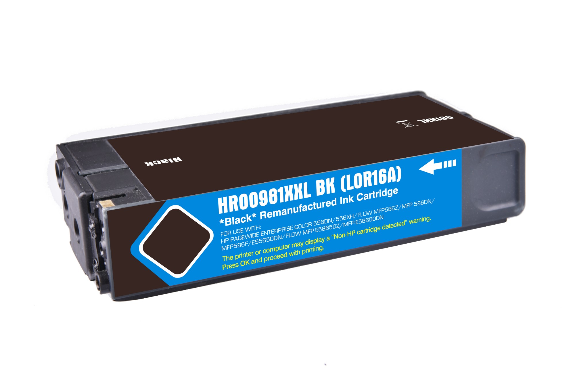 G+G Replacement for Reman HP G+G 981Y Extra Hi Cap Black Ink Ctg L0R16A HP 981Y