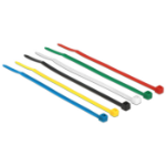 DeLOCK 18627 cable tie Nylon Black, Blue, Green, Red, Transparent, Yellow 100 pc(s)