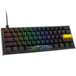 DUC ky One 2 Pro Mini Gaming Keyboard, RGB LED - Cherry Silent Red (US)