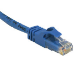 C2G 1ft Cat6 550MHz Snagless Patch Cable Blue networking cable 11.8" (0.3 m)