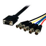 Comprehensive HD15/BNC, 0.6m coaxial cable 23.6" (0.6 m) Black