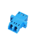 Black Box FOT126 fiber optic adapter LC/LC Blue