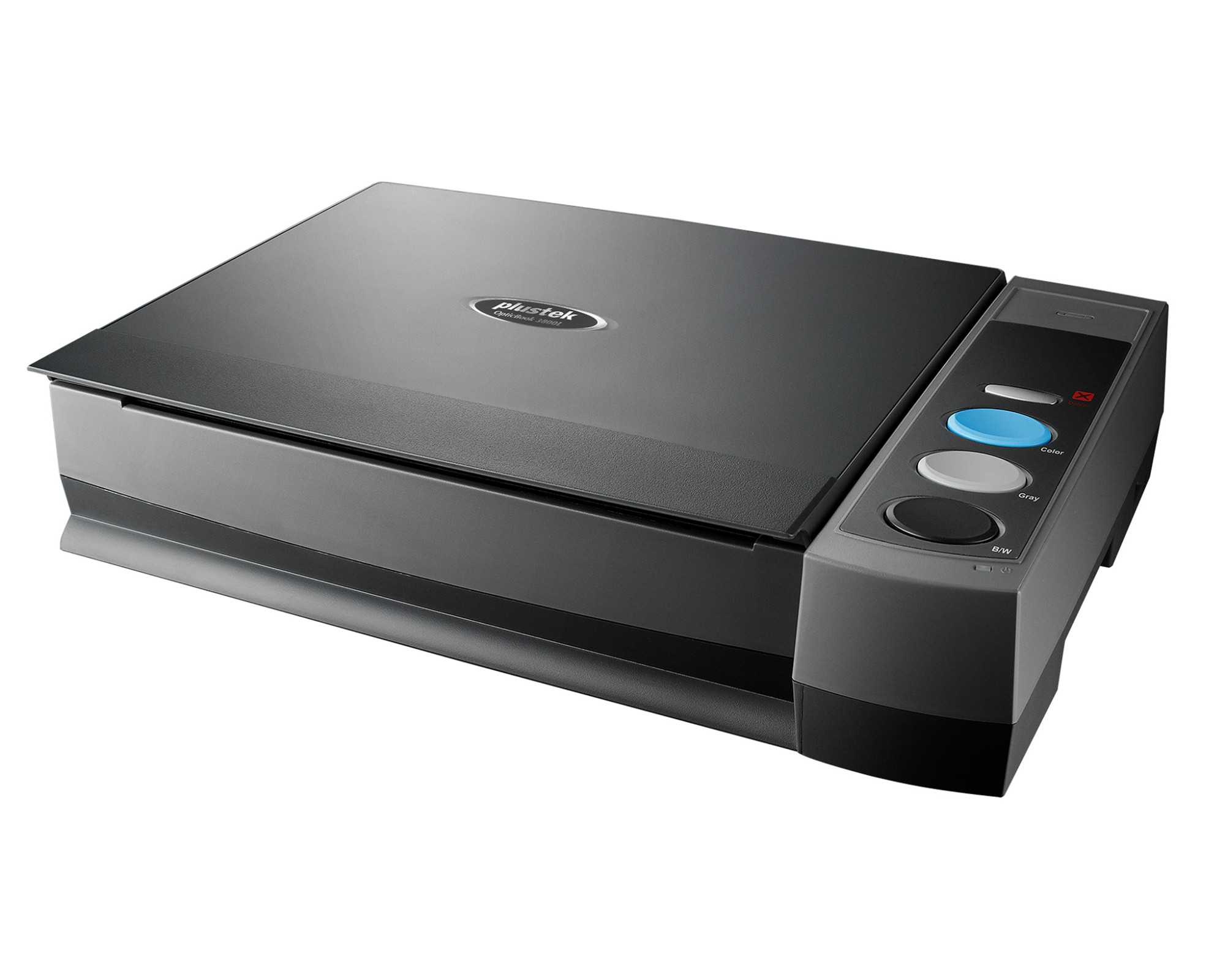 Plustek OpticBook 3800L Flatbed scanner 1200 x 1200 DPI A4 Black