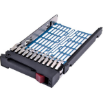 HP 378343-002 drive bay panel 2.5" HDD Cage Black, Blue