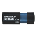 Patriot Memory PEF256GRLB32U USB flash drive 256 GB USB Type-A 3.2 Gen 1 (3.1 Gen 1) Black, Blue