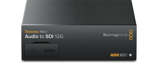 Blackmagic Design Teranex Mini - Audio to SDI 12G Active video convert