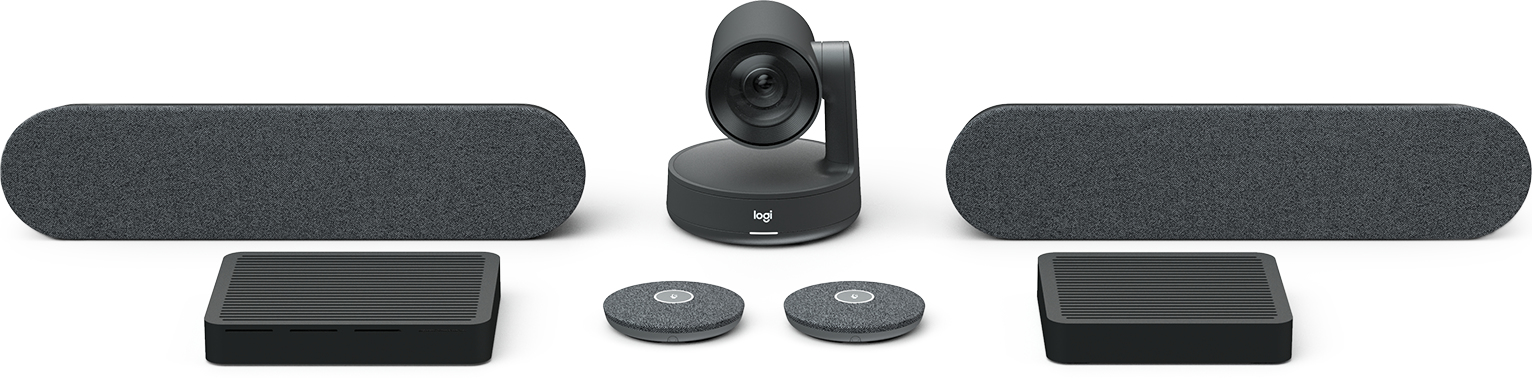 Image of Logitech Large Microsoft Teams Rooms video conferencing system...
