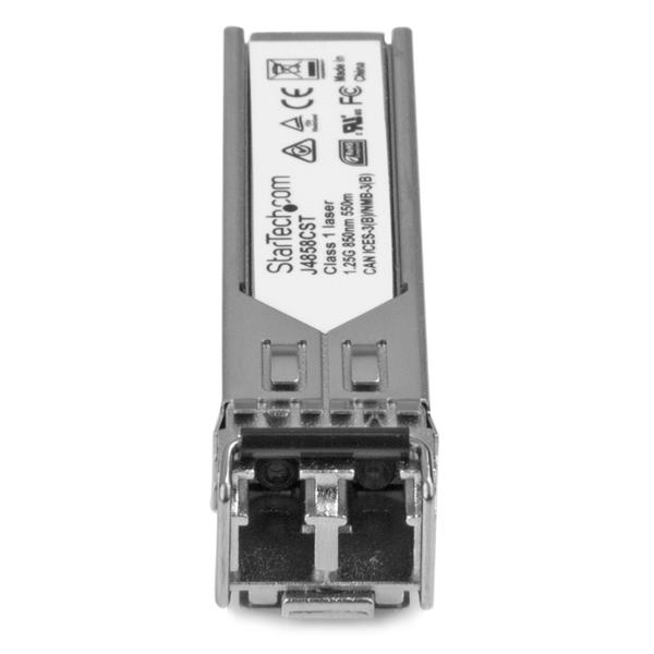 StarTech.com 10 pack HPE J4858C Compatible SFP Module - 1000BASE-SX - 1GbE Multi Mode Fiber Optic Transceiver - 1GE Gigabit Ethernet SFP - LC 550m - 850nm - DDM HPE 1400, 1700, 1820