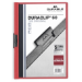 Durable Duraclip 60 report cover PVC Red, Transparent